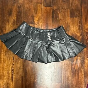 I AM GIA remini pu skort black size small